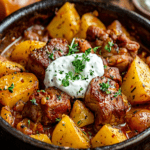 Салат с рыбой и творожным сыром