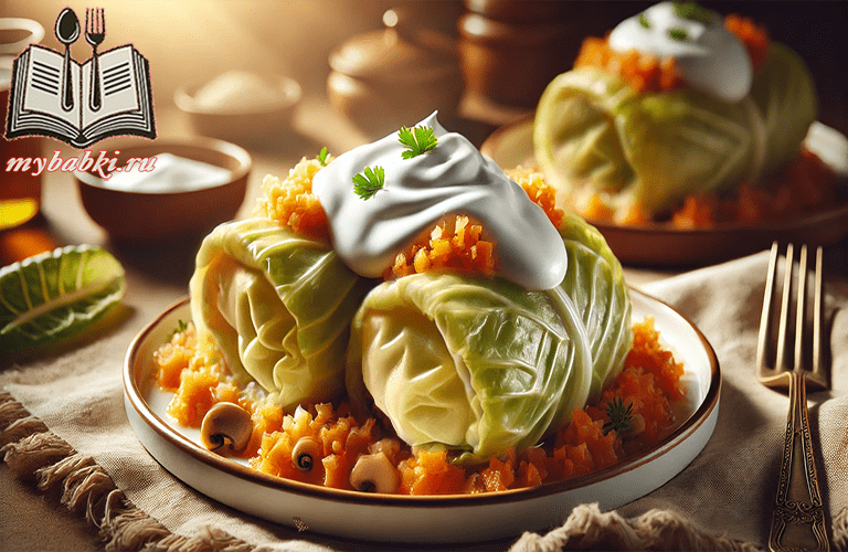Голубцы в пекинской капусте: нежный вкус с сочной начинкой