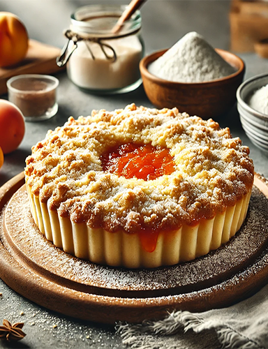 Постный тёртый пирог с джемом: лёгкий и вкусный десерт
