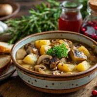 Корельские блюда из натуральных лесных продуктов